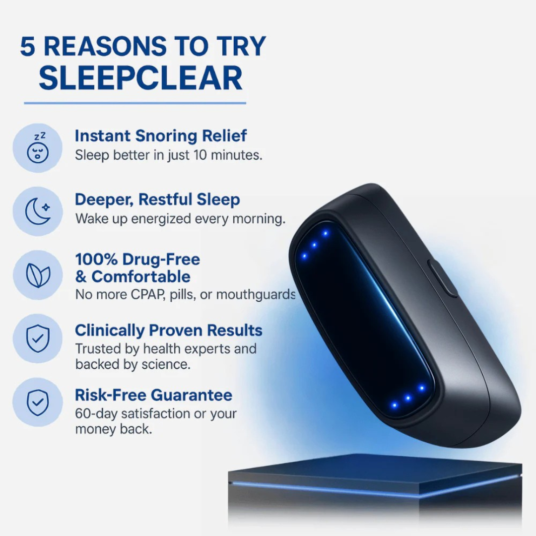 Trovita SleepClear | Anti-Snoring Neurostimulation Device
